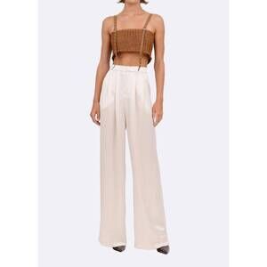 NEW NONCHALANT LABEL karter crop top in honey